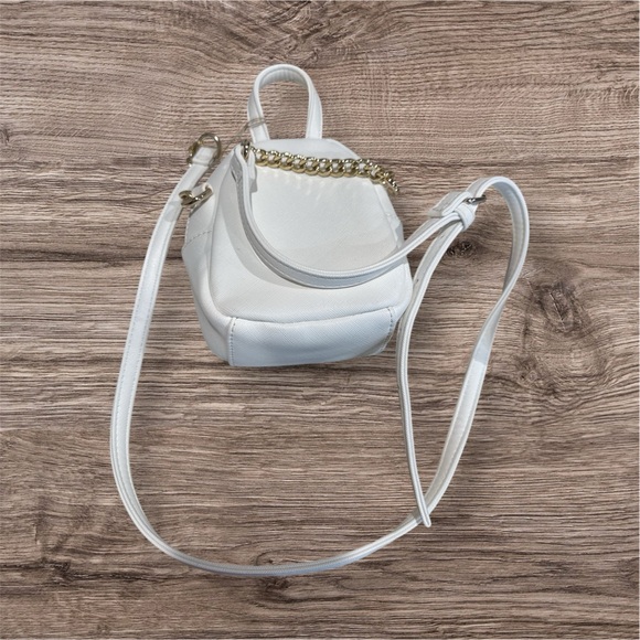 GUESS Silver Embossed Mini crossbody - Picture 2 of 3